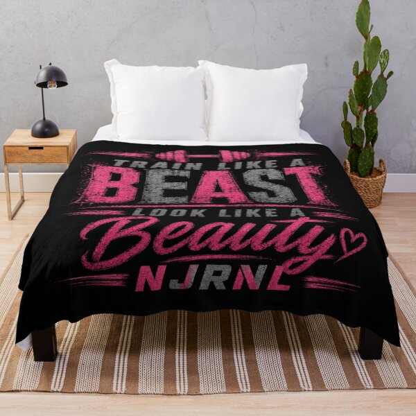 Item preview, Train Like a Beast Look Like a Beauty designed and sold by NJRNL Apparel .