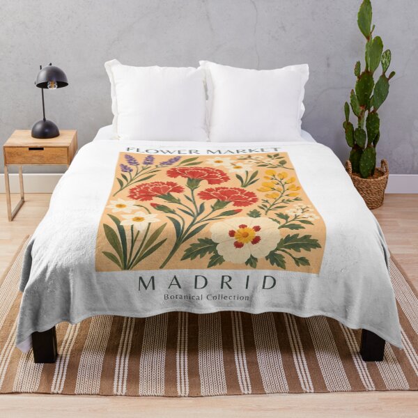 Item preview, Madrid - Flower Market designed and sold by StudioRedKoala.
