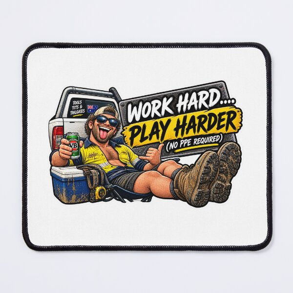 Item preview, Work hard designed and sold by FORTNITEFILTHYBANTER.