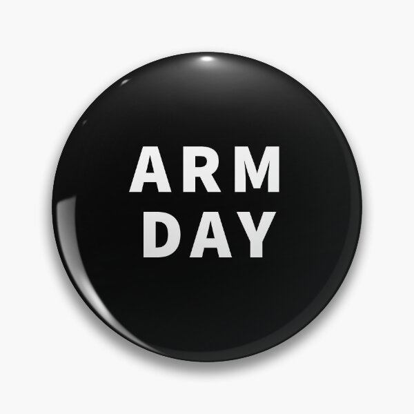 Item preview, Arm Day Gym Workout Fitness Motivation designed and sold by Nomad-Maynard.