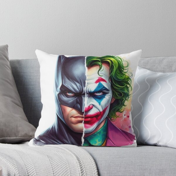 Item preview, Batman vs Joker: A Portrait of Duality and Chaos designed and sold by FreakToons.