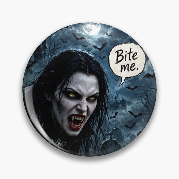 Item preview, Bite Me Vampire designed and sold by Iron El Studios.