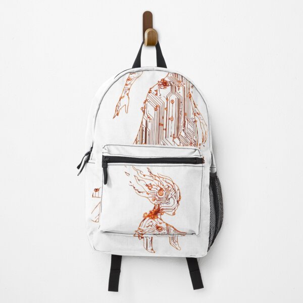 Item preview, Ethereal Circuit Board Silhouette- Abstract Sci-Fi Cyberpunk Art designed and sold by LC&LCPlatform.