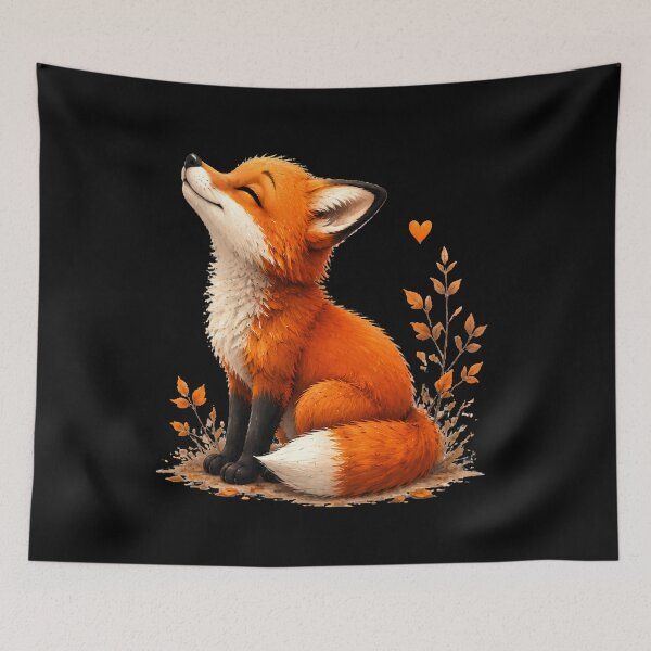 Item preview, Funny Fox designed and sold by Cross-Hatch.