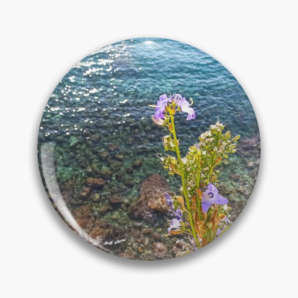 Item preview, Adriatic Sea with Bellflower in summer Montenegro  designed and sold by Levorr.