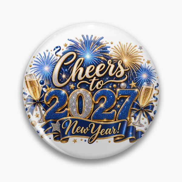 Item preview, Cheers to 2027 New Year Celebration designed and sold by TinyWeird.