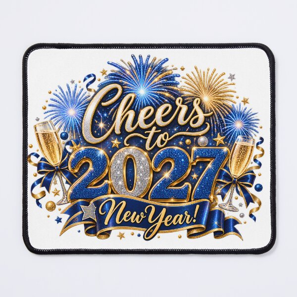 Item preview, Cheers to 2027 New Year Celebration designed and sold by TinyWeird.