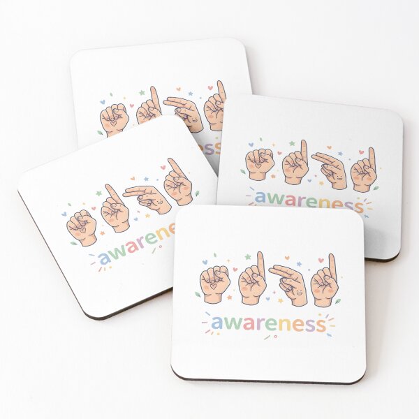 Item preview, ADHD ASL Awareness Sign Language Quote designed and sold by Marti’s Shop Corner.