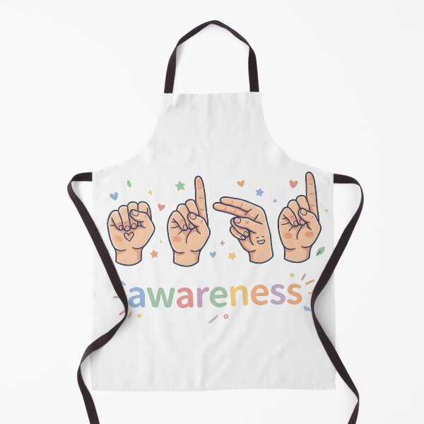Item preview, ADHD ASL Awareness Sign Language Quote designed and sold by Marti’s Shop Corner.