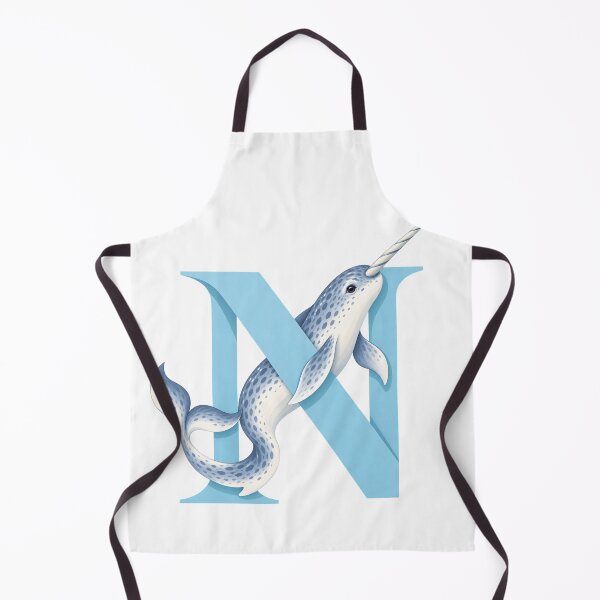 Item preview, Narwhal Letter N Art designed and sold by tmoca.