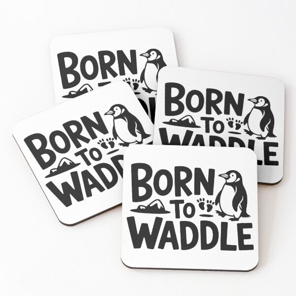 Item preview, Born to Waddle designed and sold by theartfulaspie.