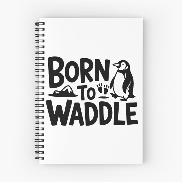 Item preview, Born to Waddle designed and sold by theartfulaspie.