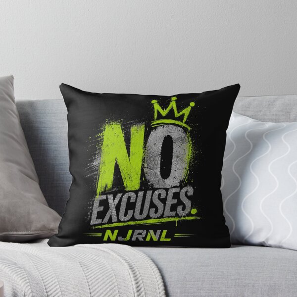 Item preview, No Excuses Fitness Motivation – NJRNL designed and sold by NJRNL Apparel .