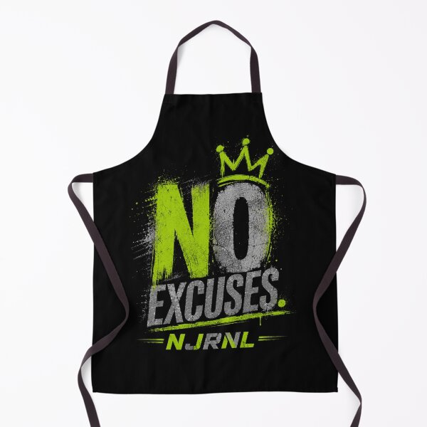 Item preview, No Excuses Fitness Motivation – NJRNL designed and sold by NJRNL Apparel .