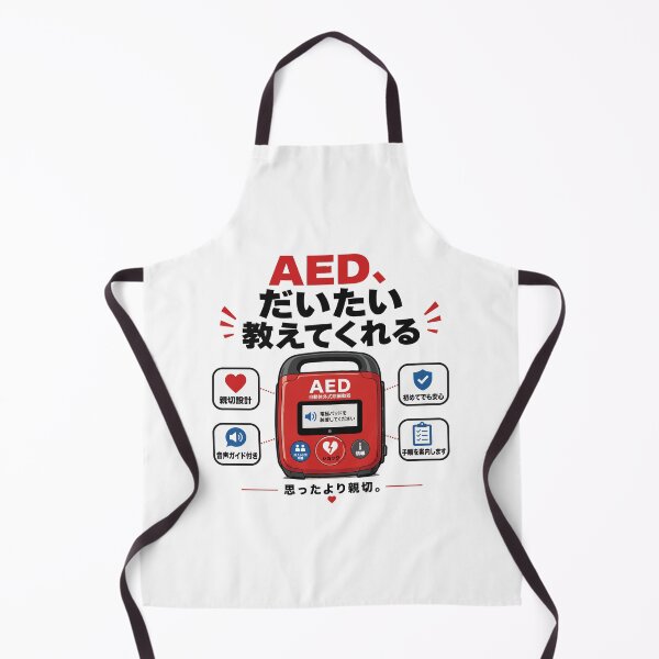 Item preview, AED Feature Breakdown - Friendly Emergency Device Infographic Design designed and sold by medicalkinoko.