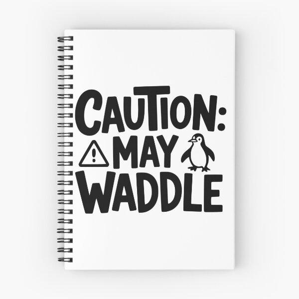 Item preview, Caution: May Waddle designed and sold by theartfulaspie.