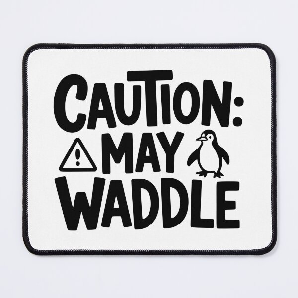 Item preview, Caution: May Waddle designed and sold by theartfulaspie.