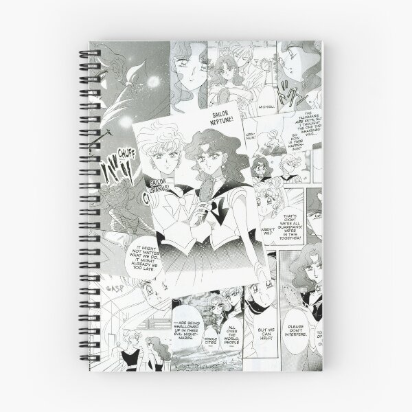 Item preview, Sailor Uranus and Sailor Neptune Manga Collage designed and sold by dreamitingalaxy.