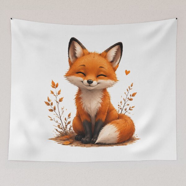 Item preview, Funny Fox designed and sold by Cross-Hatch.