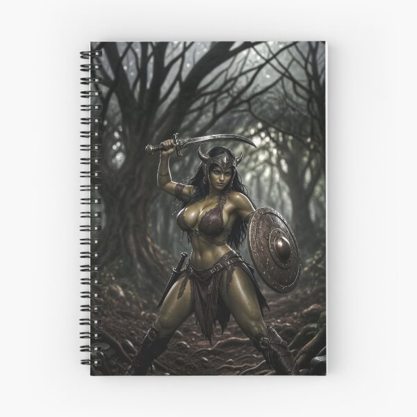 Item preview, Female Half-Orc Warrior designed and sold by Fantasy Temptress Adult.