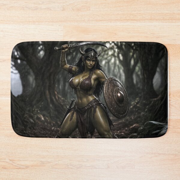 Item preview, Female Half-Orc Warrior designed and sold by Fantasy Temptress Adult.