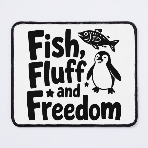 Item preview, Fish, Fluff, and Freedom designed and sold by theartfulaspie.
