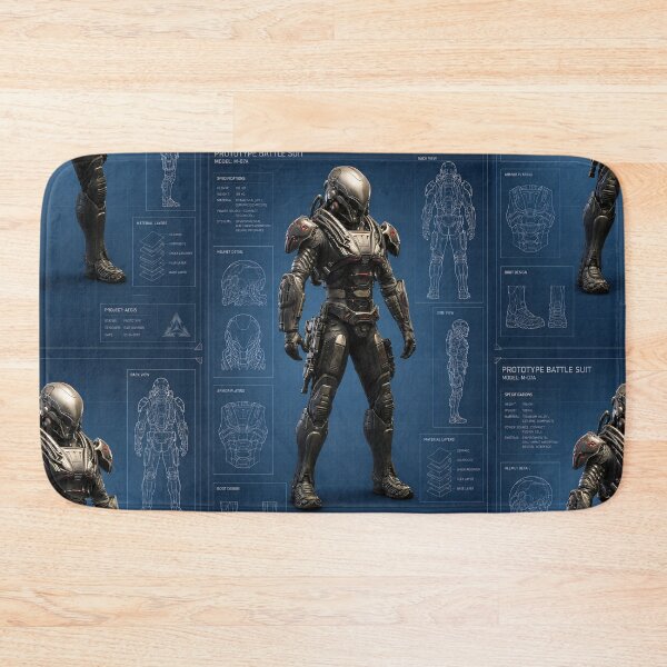 Item preview, Prototype Battle Suit Schematic designed and sold by Moviebuff91.