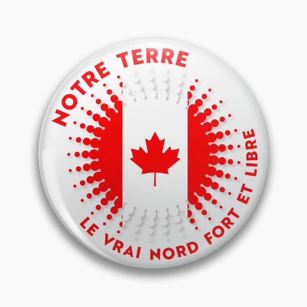 Item preview, Our Land, Canada, The True North Strong and Free (French) designed and sold by OctoberSpring.