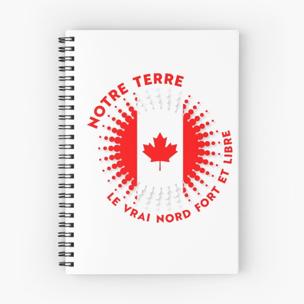Item preview, Our Land, Canada, The True North Strong and Free (French) designed and sold by OctoberSpring.