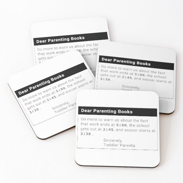 Item preview, Dear Parenting Books Schedule Math Meme designed and sold by VTineDesigns.