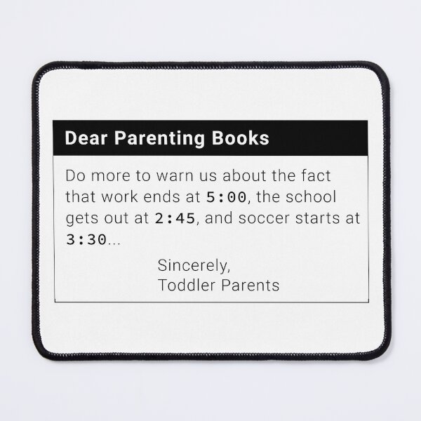 Item preview, Dear Parenting Books Schedule Math Meme designed and sold by VTineDesigns.