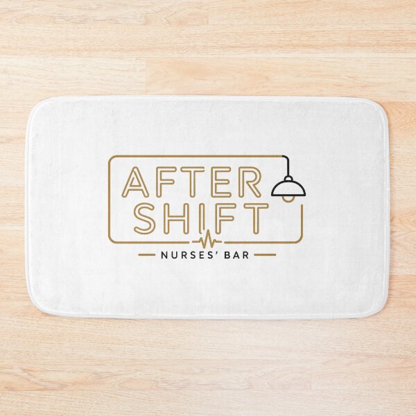Item preview, After Shift Nurses Bar - Elegant IV Drip Cocktail Badge Design designed and sold by medicalkinoko.