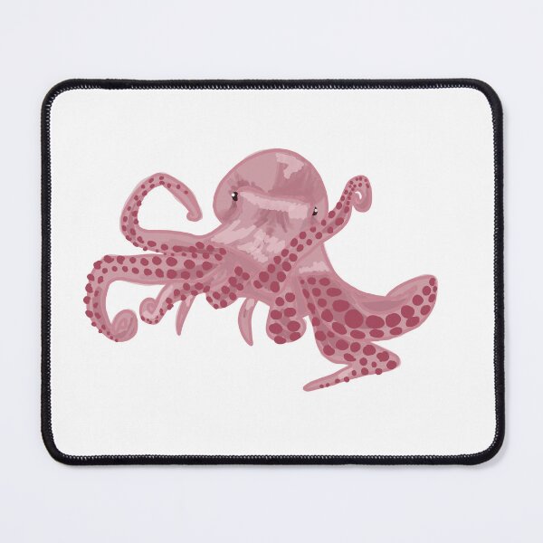Item preview, Pink octopus designed and sold by Katyslittlestickershop.