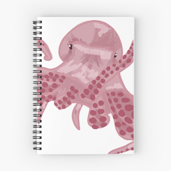 Item preview, Pink octopus designed and sold by Katyslittlestickershop.