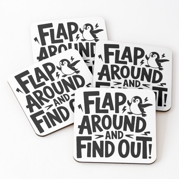 Item preview, Flap Around and Find Out designed and sold by theartfulaspie.