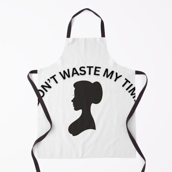 Item preview, Don't waste my time Mana Wahine infographic with woman silhouette  designed and sold by maplunk.
