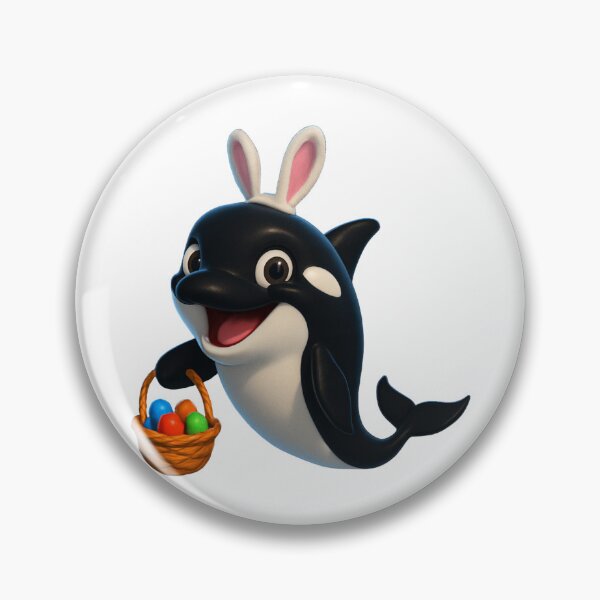 Item preview, Killer Whale Easter Bunny designed and sold by Sillytoe.