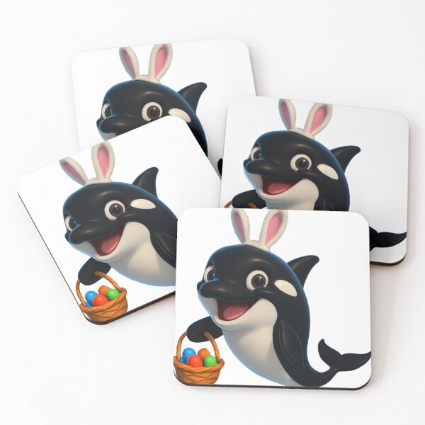 Item preview, Killer Whale Easter Bunny designed and sold by Sillytoe.
