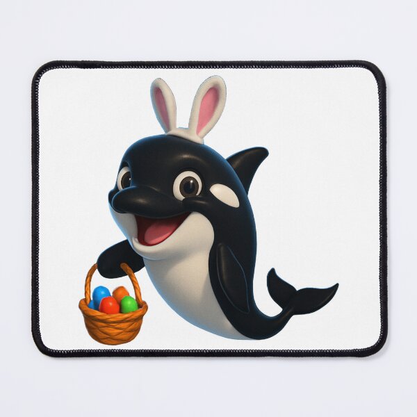 Item preview, Killer Whale Easter Bunny designed and sold by Sillytoe.