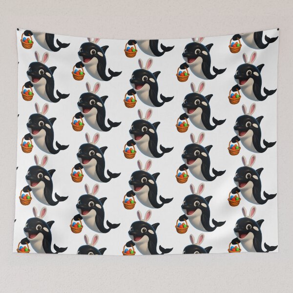 Item preview, Killer Whale Easter Bunny designed and sold by Sillytoe.
