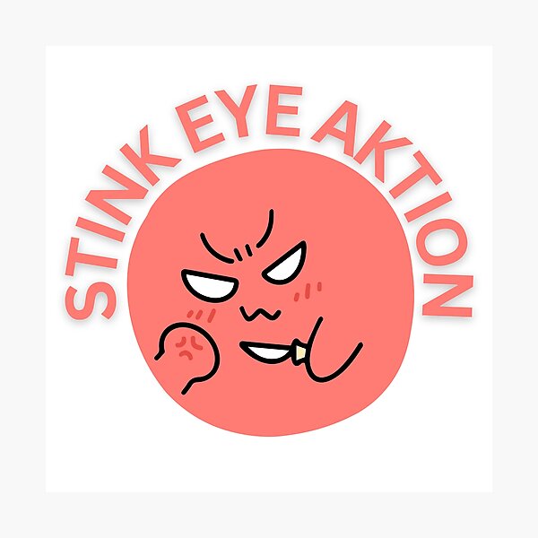 Item preview, stink eye action hawaii kine stuff designed and sold by maplunk.