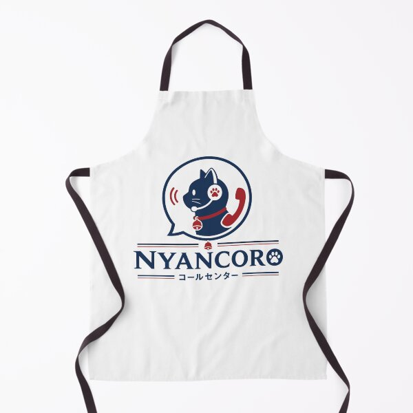 Item preview, Nyancoro Call Center - Cute Cat Mascot Logo Design designed and sold by medicalkinoko.