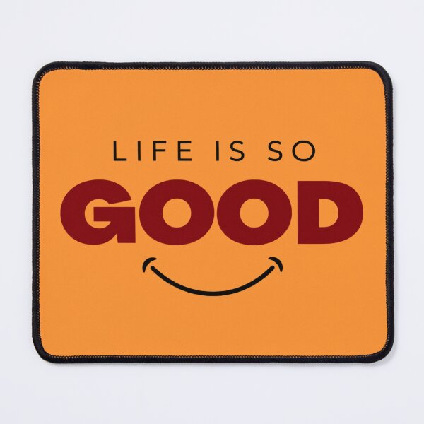 Item preview, Life Is So Good Minimalist Positive Quote designed and sold by RosalesArts.
