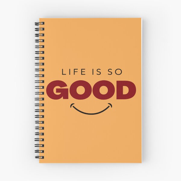 Item preview, Life Is So Good Minimalist Positive Quote designed and sold by RosalesArts.