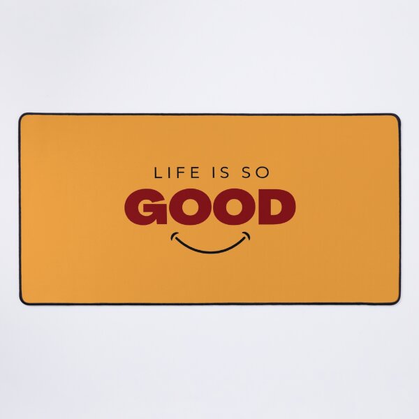 Item preview, Life Is So Good Minimalist Positive Quote designed and sold by RosalesArts.
