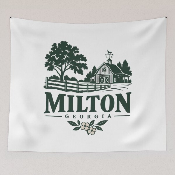 Aperçu de l'œuvre Milton, Géorgie créée et vendue par CampAndCoast.