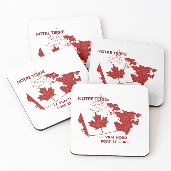 Item preview, Canada:  Our Land The True North Strong and Free (French) designed and sold by OctoberSpring.