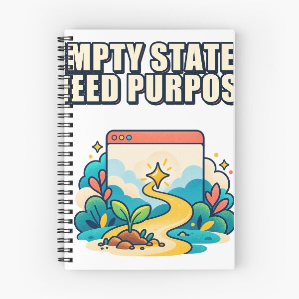 Item preview, Purposeful Empty States UX Design designed and sold by Shope Buzz.