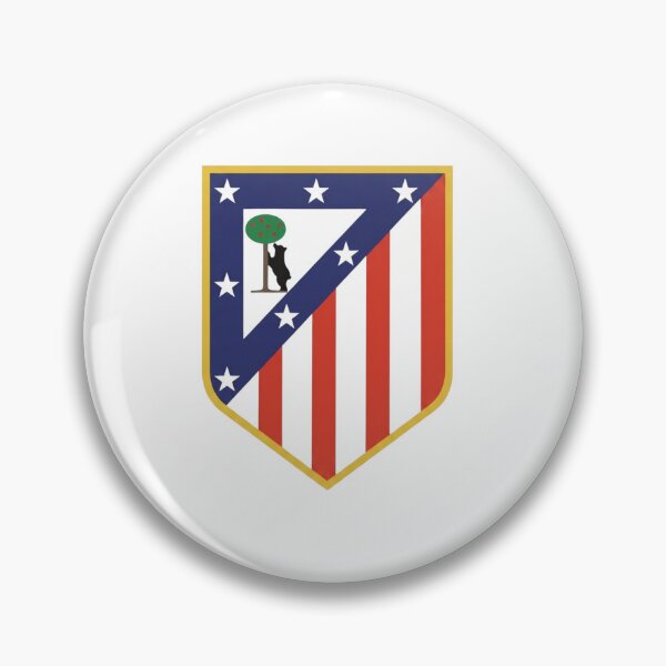 Item preview, Atletico Madrid Crest Shield Football Art designed and sold by annaarthk.
