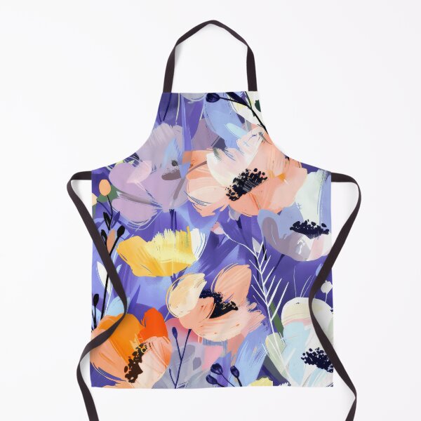 Item preview, Fairytale Flowers In Lilac And Blue Modern Abstract designed and sold by DEC02.